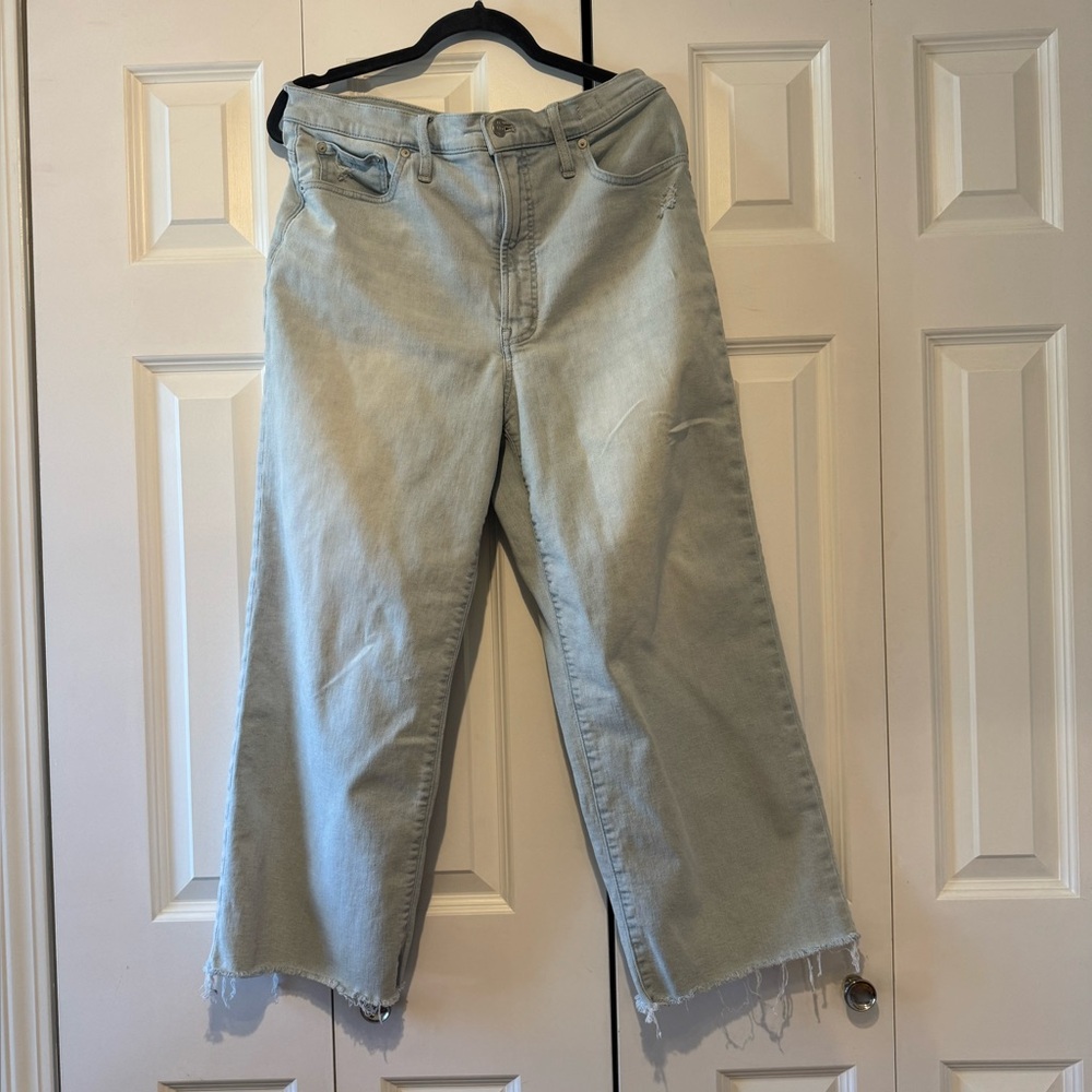 The Perfect Vintage Wide-Leg Crop Jean size 30 - Picture 4 of 8